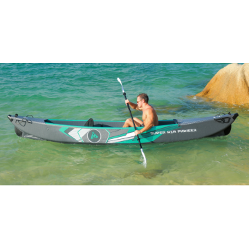 Icome 2 Persona Pesca inflable Kayak PVC Inflable Kayak Pesca Kayak-Pioneer